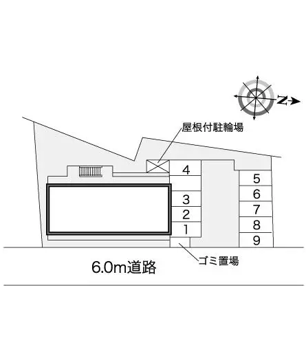 ★手数料０円★三田市西山　月極駐車場（LP）